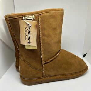 NWT Bearpaw Tan Suede Boots